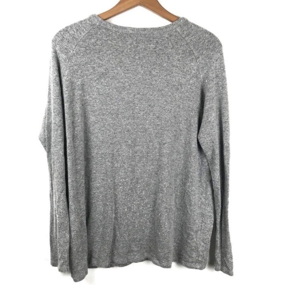 Brandy Melville Wool Blend V-Neck Sweater - Picture 2 of 4